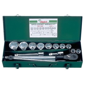 Гедоре 3/4'' к-т 14ч 6-стен 22мм-50мм Dura Chr-V Hans Tools