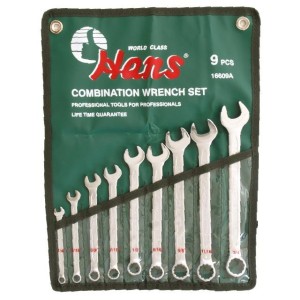 Ключове звездогаечни инчови 1/4-3/4'' к-т 9ч. Dura Chr-V Hans Tools