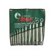 Ключове лули 75˚ 6x7-30x32мм к-т 11ч. Dura Chr-V Hans Tools