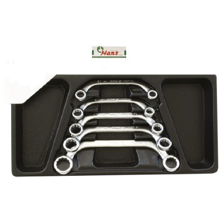 Ключове дъги к-т 5ч. в панел Dura Chr-V Hans Tools