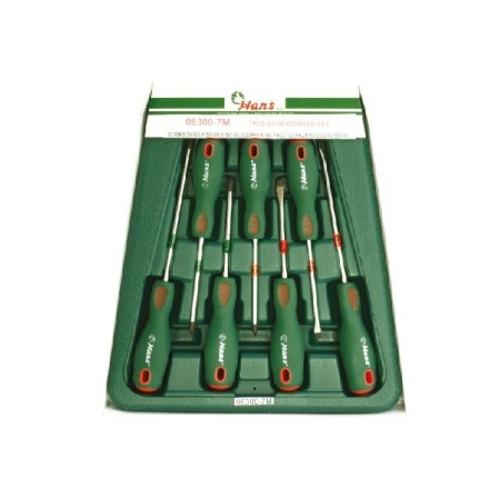 Отвертки к-т 7ч. Dura Chr-V Hans Tools