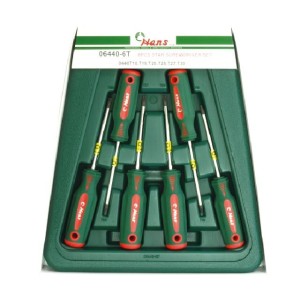 Отвертки еврейска звезда к-т 6ч. Dura Chr-V Hans Tools