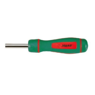 Отвертка за накрайници с тресчотка 1/4'' L-180мм Dura Chr-V Hans Tools
