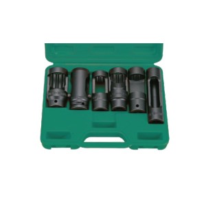 Вложки за дюзи к-т 6ч. 1/2'' Dura Chr-V Hans Tools