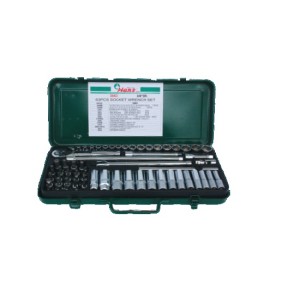 Гедоре 3/8'' к-т 63ч 6-22мм 6-стен + битове Dura Chr-V Hans Tools
