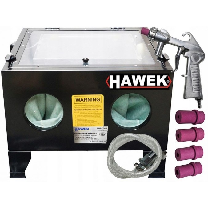 Пясъкоструйна камера 90 л HAWEK ,HW-1044