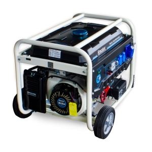 Бензинов генератор 7.0/ 7.5KW,230V,50HZ, ел. старт с колела и дръжки RAPTER