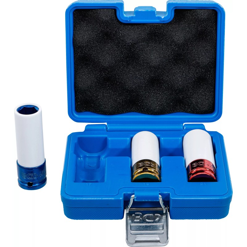 Вложки за алуминиеви джанти 1/2'' к-т 3бр BGS