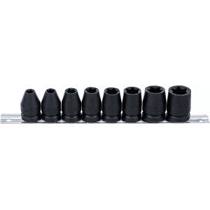 Вложки 1/2'' женски еврейска звезда Е10-Е24 ударни к-т 8ч BGS