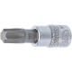 Вложка за гедоре 1/4'' с накрайник торкс - еврейска звезда T45 38мм BGS