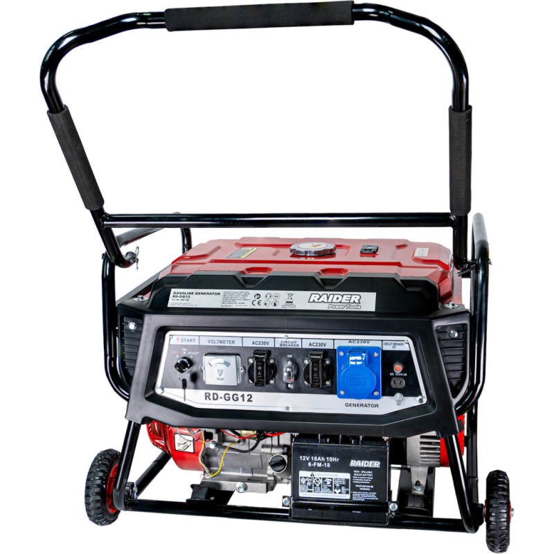 Генератор за ток бензинов 7.5kW ел. стартер RD-GG12
