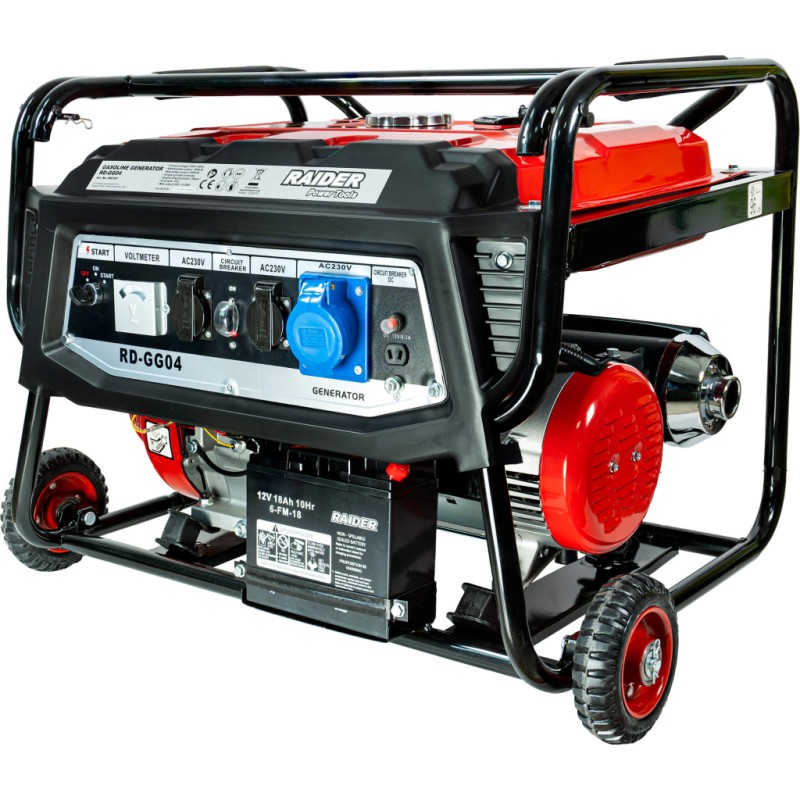 Генератор за ток бензинов 5.5kW ел. стартер RD-GG04