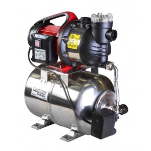 Хидрофор 1300W 1" max 80L/min 3bar 48m Inox+ RD-WP1300S