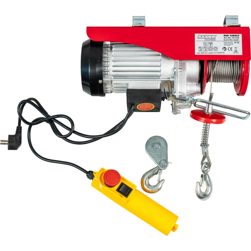 Телфер електрически 500kg 6m 1020W RD-EH02