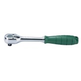 Тресчотка за гедоре 1/2'' с изолация L-260мм 48зъба Dura Chr-V Hans Tools