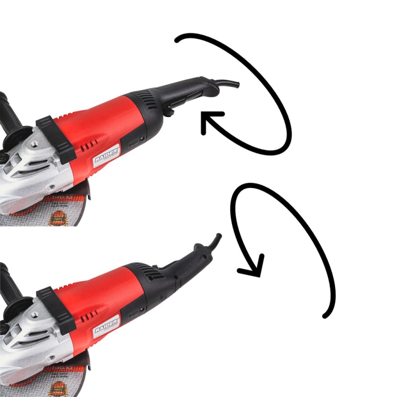Ъглошлайф 230mm 2400W с плавен старт RD-AG78