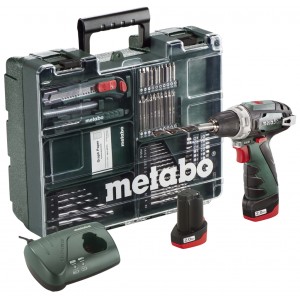 Винтоверт акум. 10.8V 34Nm METABO POWERMAXX BS 2x2Ah SET