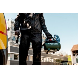 Компресор безмаслен 6 л 0.9kW METABO BASIC 160-6 W OF