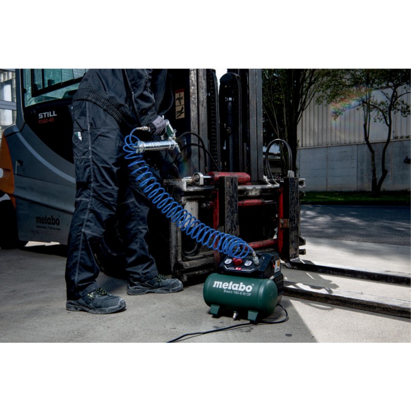Компресор безмаслен 6 л 0.9kW METABO BASIC 160-6 W OF