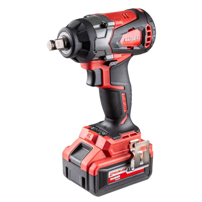 Гайковерт ударен безч. 20V 4-ск.4Ah 480Nm1/2"куфар RDI-IBW04