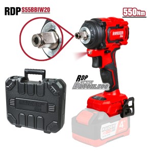 R20 Гайковерт безчетков 1/2" 400Nm куфар Solo RDP-BCBIW20