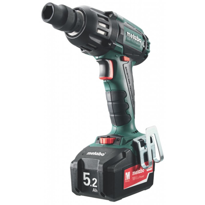 Гайковерт акум. 18V 400 Nm METABO SSW 18 LTX 400 BL 2X5.2AH