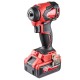 Гайковерт безч 20V 4-ск.4Ah 280Nm 3/8“ и 1/2"куфар RDI-IBW03
