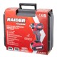 Гайковерт безч 20V 4-ск.4Ah 280Nm 3/8“ и 1/2"куфар RDI-IBW03