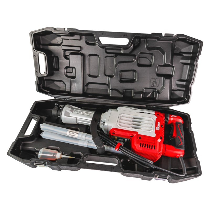 Къртач 1400W HEX 30mm 30J куфар RDP-DH04