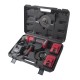 Ъглошлайф 20V 125mm 2x5Ah безчетков в куфар RDI-AGB61