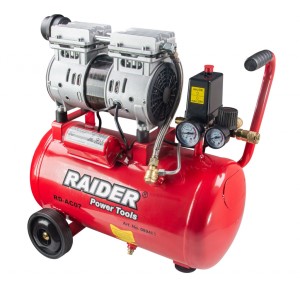 Компресор  24L 0.75kW тих безмаслен RD-AC07