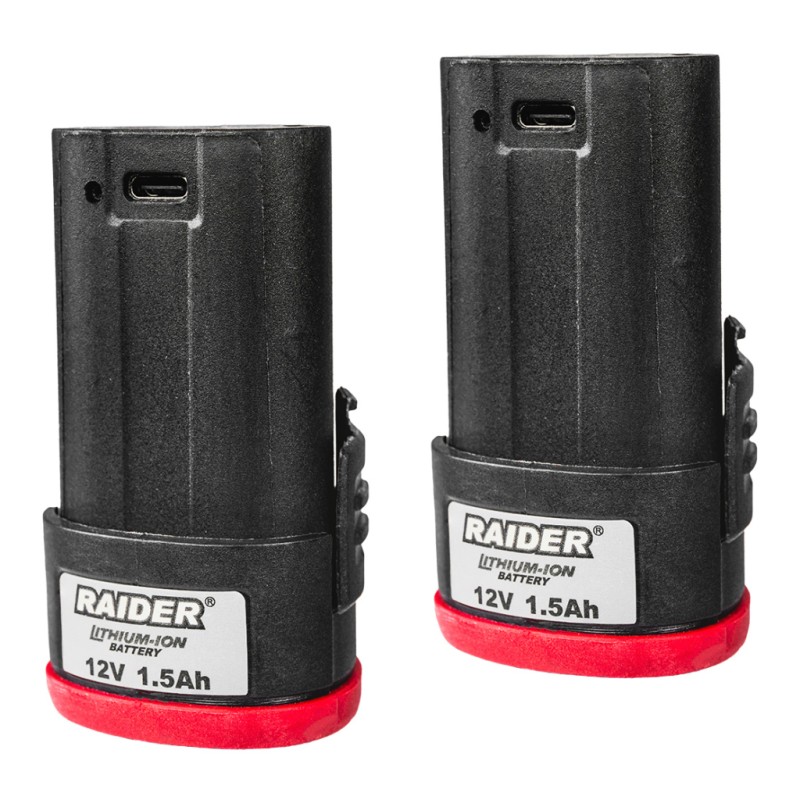 Бормашина акум. 12V 2-ск. 2x1.5Ah 28Nm RD-CDL26