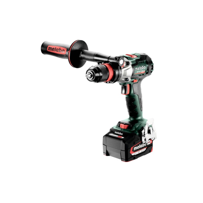 Бормашина ак. ударна 18V 130Nm METABO SB 18 LTX BL Q 2X5.2Ah