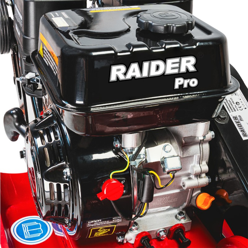 Виброплоча бензинова 16kN 540x480mm 196cc 5,5hp RDP-FPC01