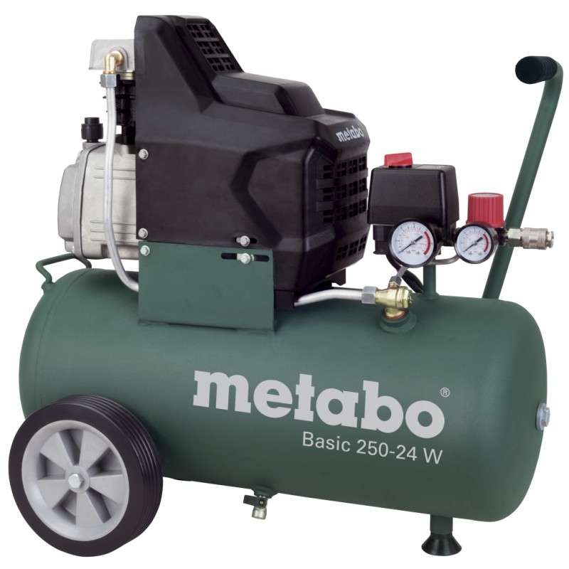 Компресор 24 л 1.5kW METABO BASIC 250-24 W