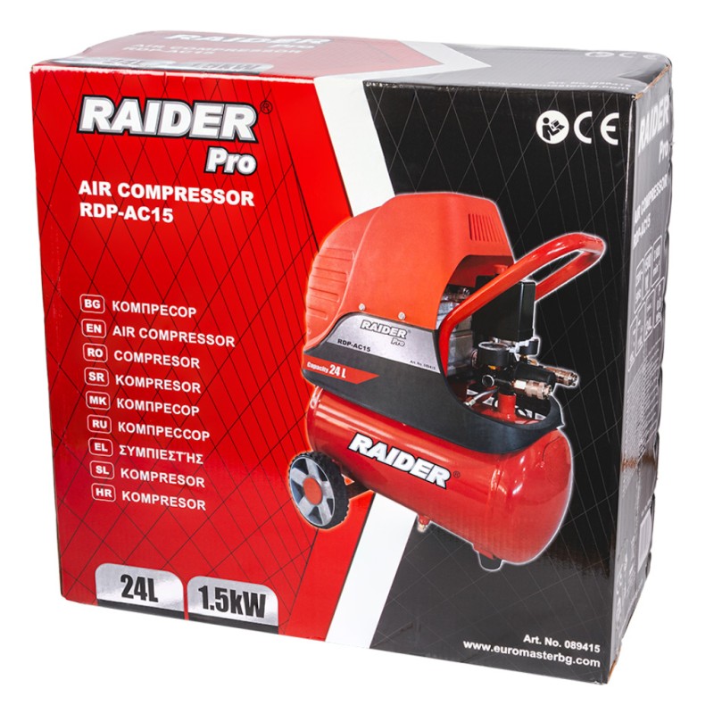 Компресор  24L 1.5kW RDP-AC15