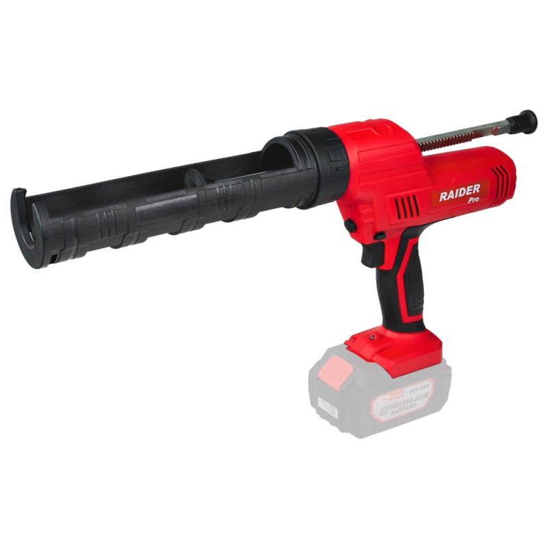R20 Пистолет за силикон 310ml 3800N рег.обор. Solo RDP-JCG20