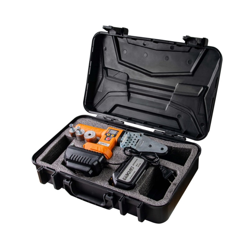 Поялник за PP тръби 18V 4Ah 3 глави Ø20-32mm BMC BK-PW04