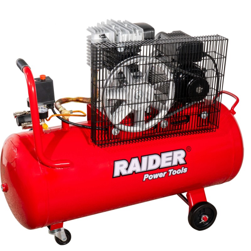 Компресор 100L 2.2kW 320L/min ремък RD-AC18