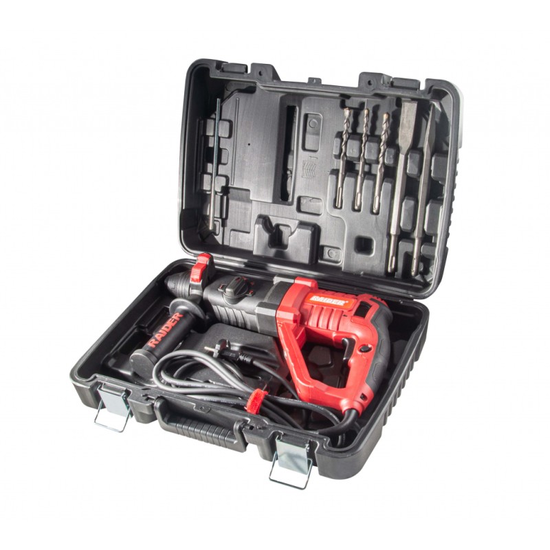 Перфоратор 950W 3.3kg 26mm 4 функции рег. обороти RDP-HD12H