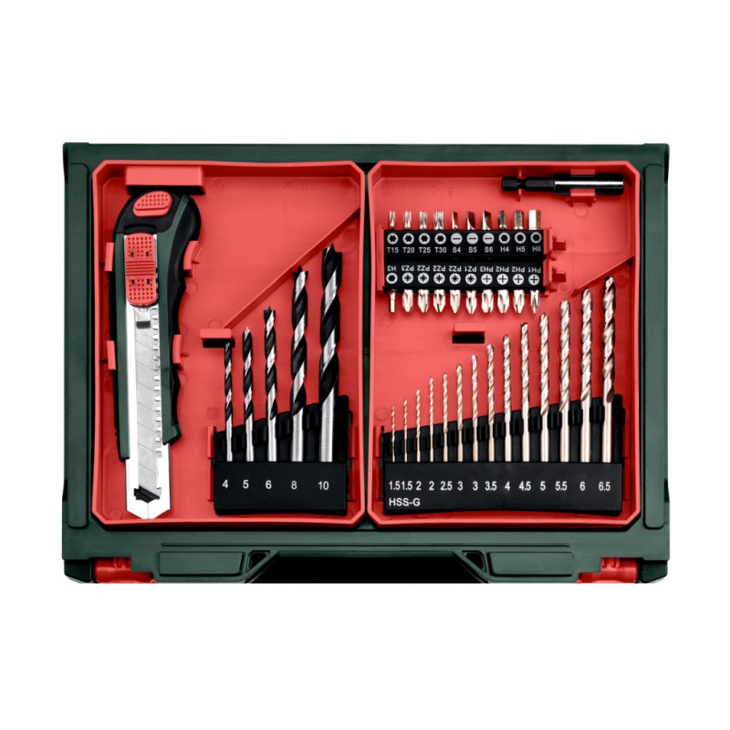 Винтоверт акум. 12V 34Nm METABO POWERMAXX BS 2x2Ah SET