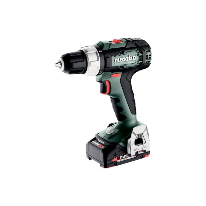 Винтоверт акум. 18V 60Nm METABO BS 18 L 2X2.0Ah